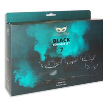 BLACK BONDAGE SET