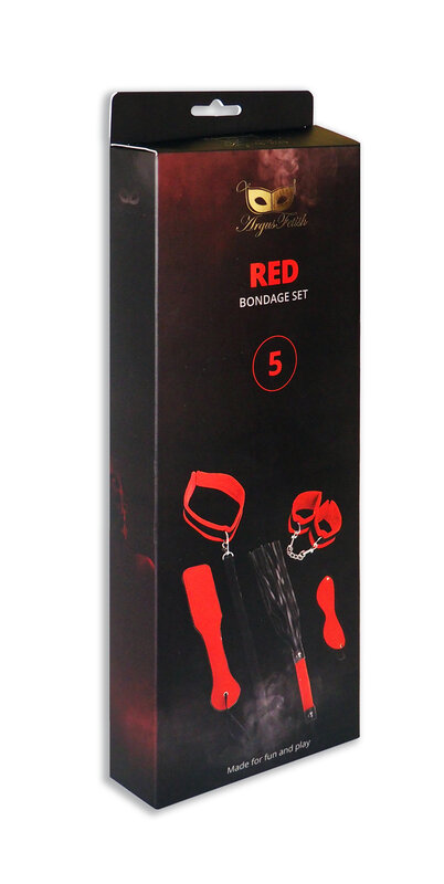 RED BONDAGE SET